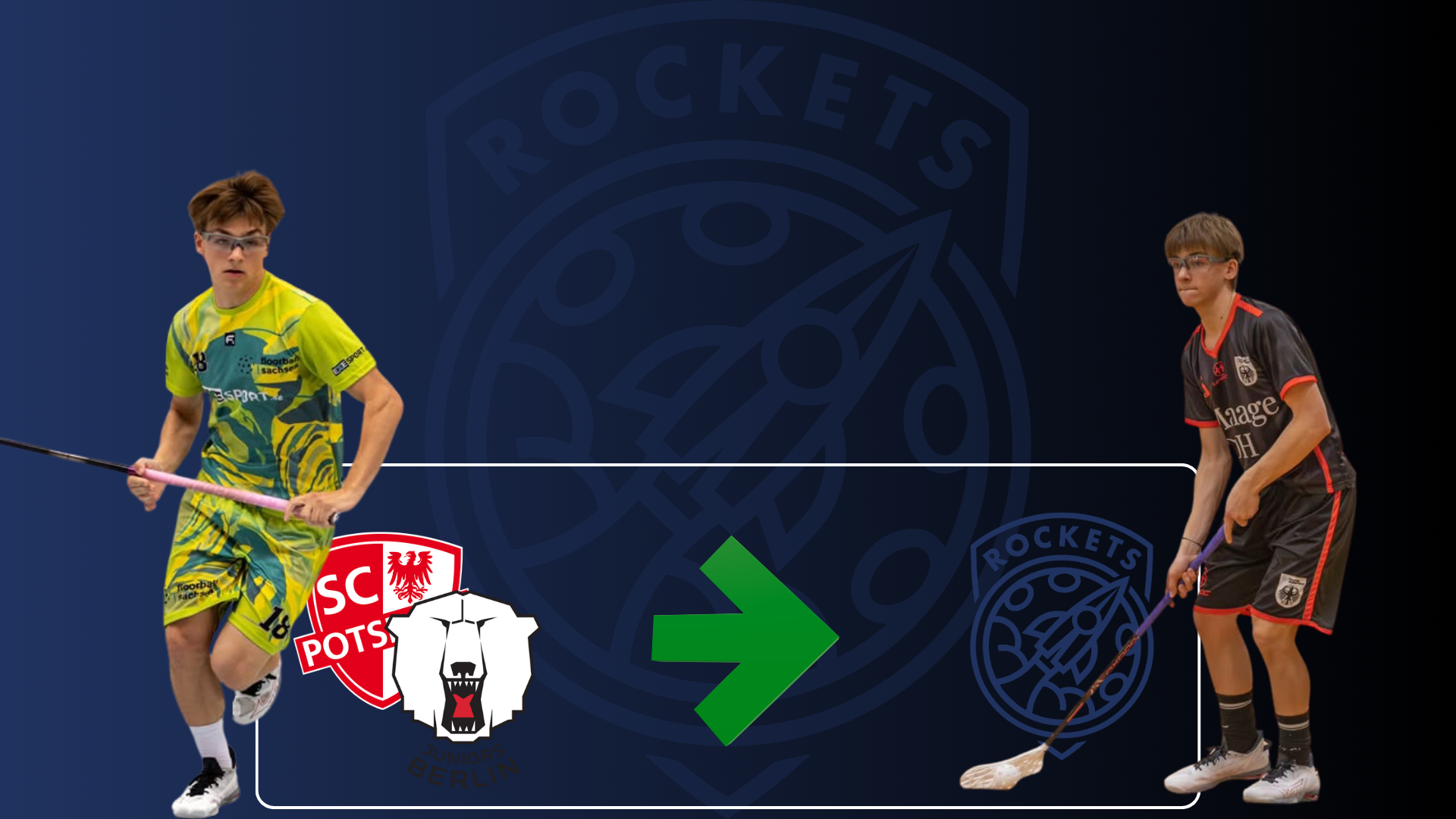 Der U19 Nationalspieler Malte Weber verstärkt die Rockets!