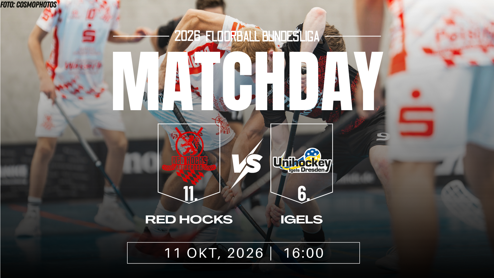 Faktencheck: Red Hocks Kaufering – Unihockey Igels Dresden