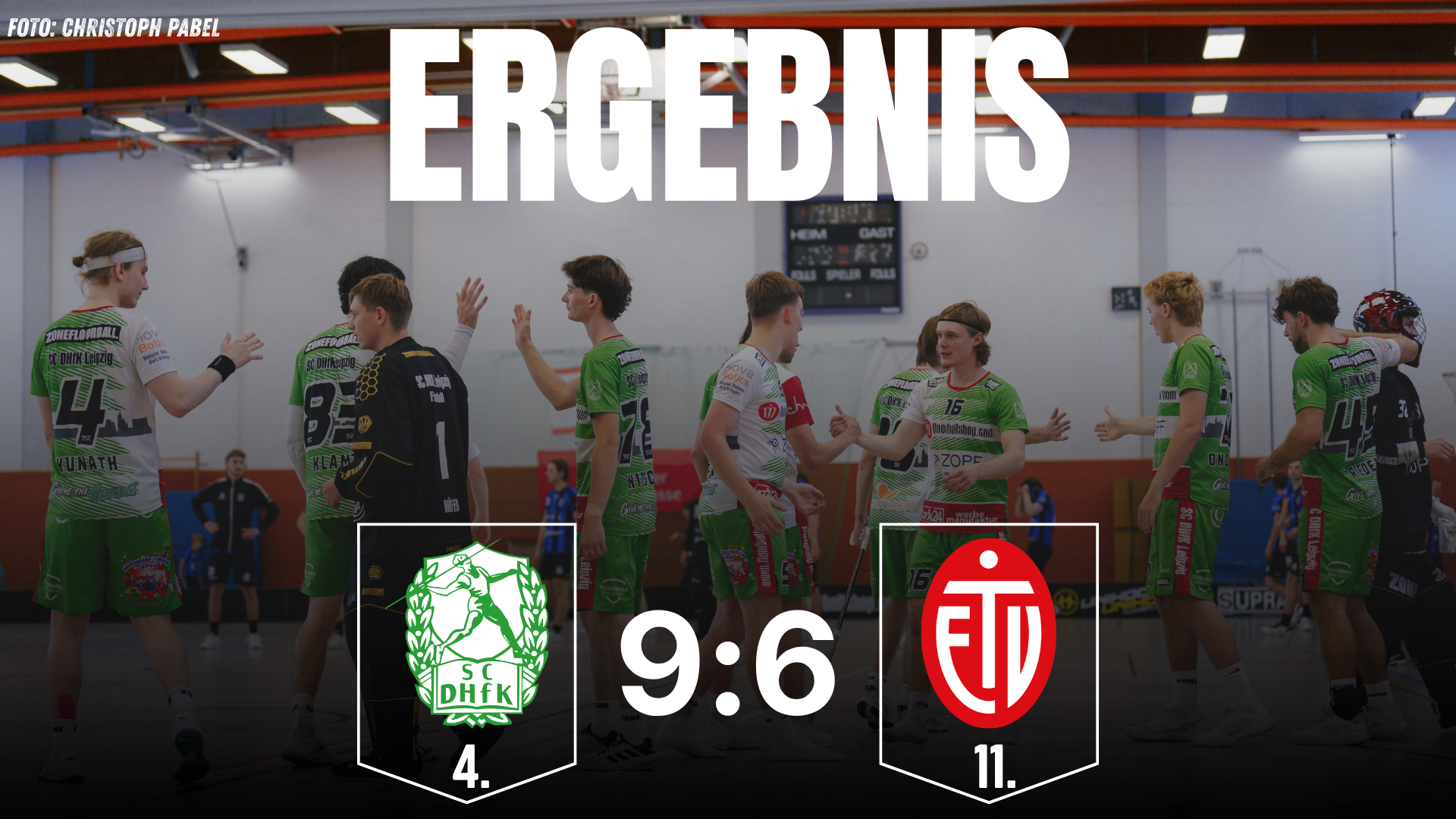 Historisch! Torhüter Jonah Koop trifft zum 9:6 gegen die ETV Piranhhas!